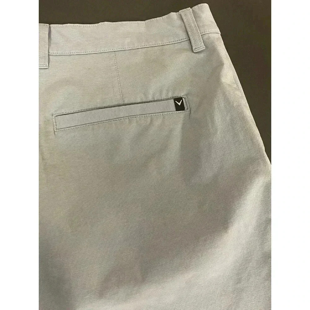 Callaway Men’s Athletic Golf Shorts 32” Light‎ Blue 10” Inseam - Picture 3 of 6